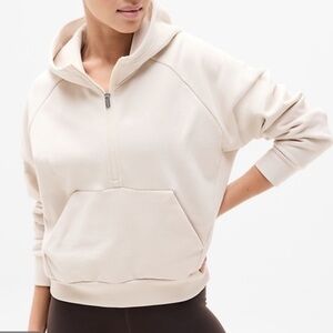 Athleta Easy Fleece Half Zip Hoodie
